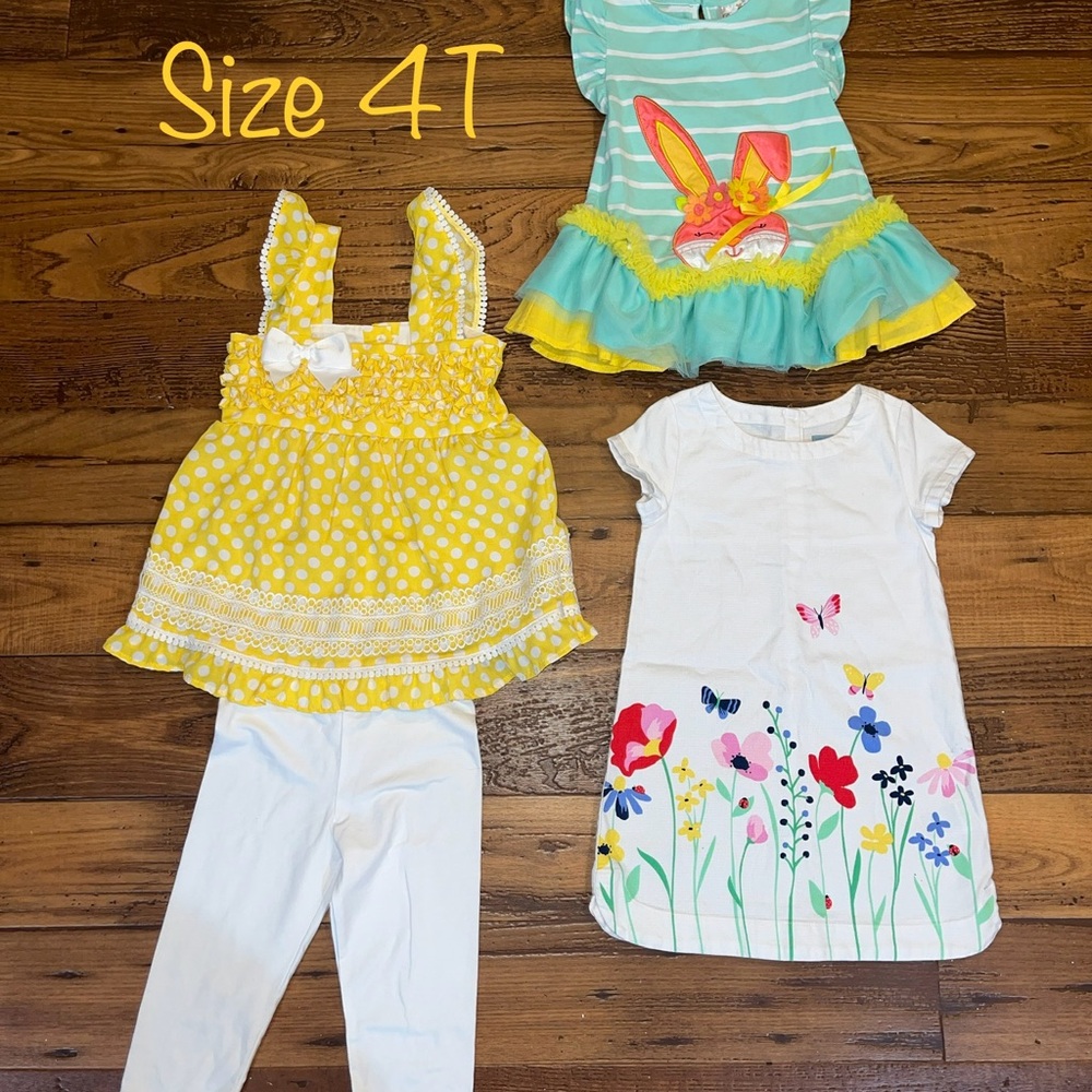 GIRLS SUMMER BUNDLE- Size 4/4T